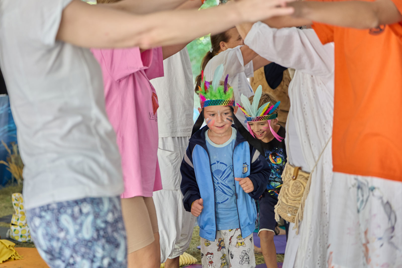 С близкими и детьми на фестивале